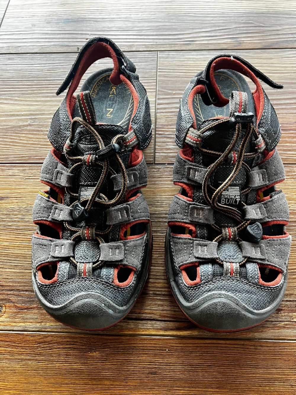 Keen Rialto II H2 American Built Sport Waterproof Sandals Brown Size 9